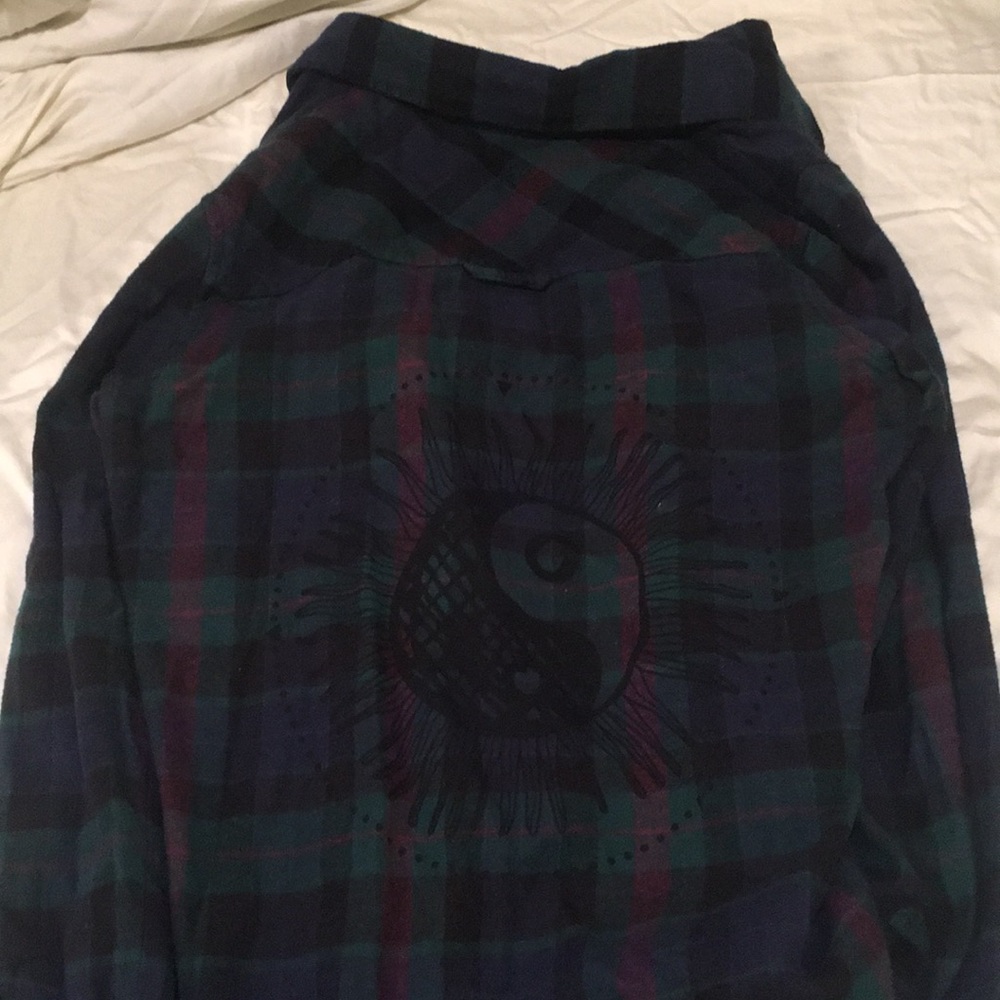 gypsy warrior flannel top